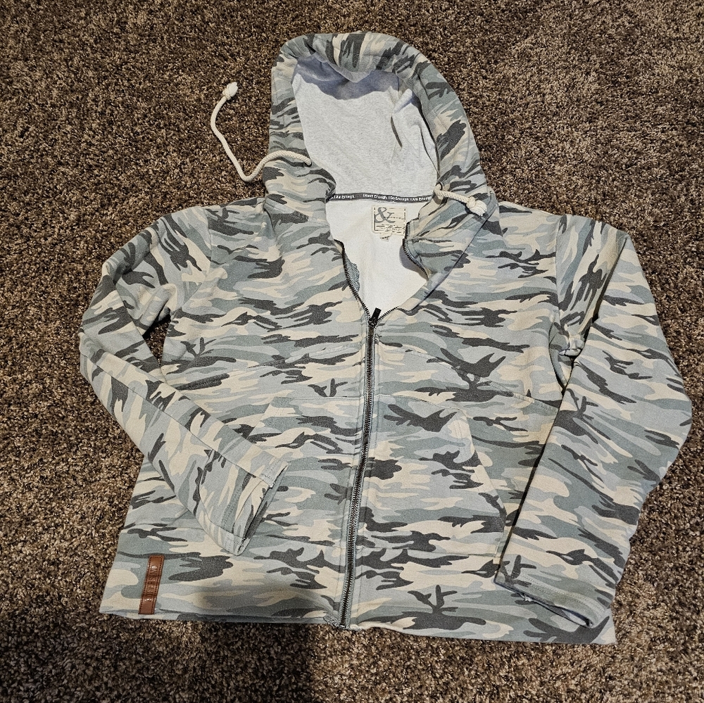 Ampersand Zip Hoodie